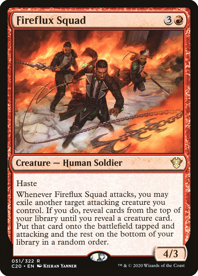 Fireflux Squad [Commander 2020] | Boutique FDB TCG