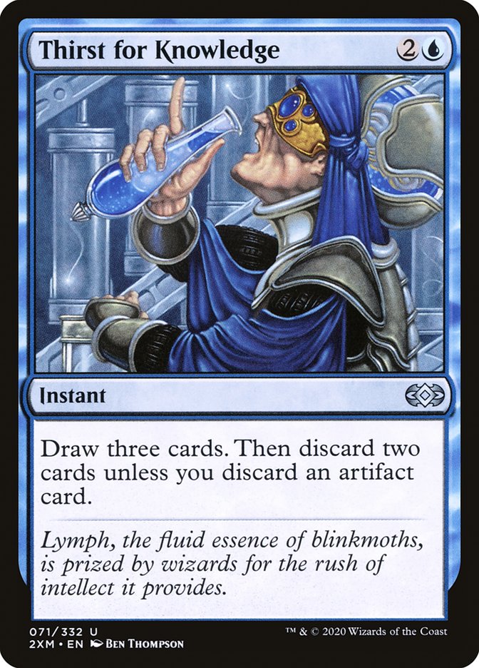 Thirst for Knowledge [Double Masters] | Boutique FDB TCG