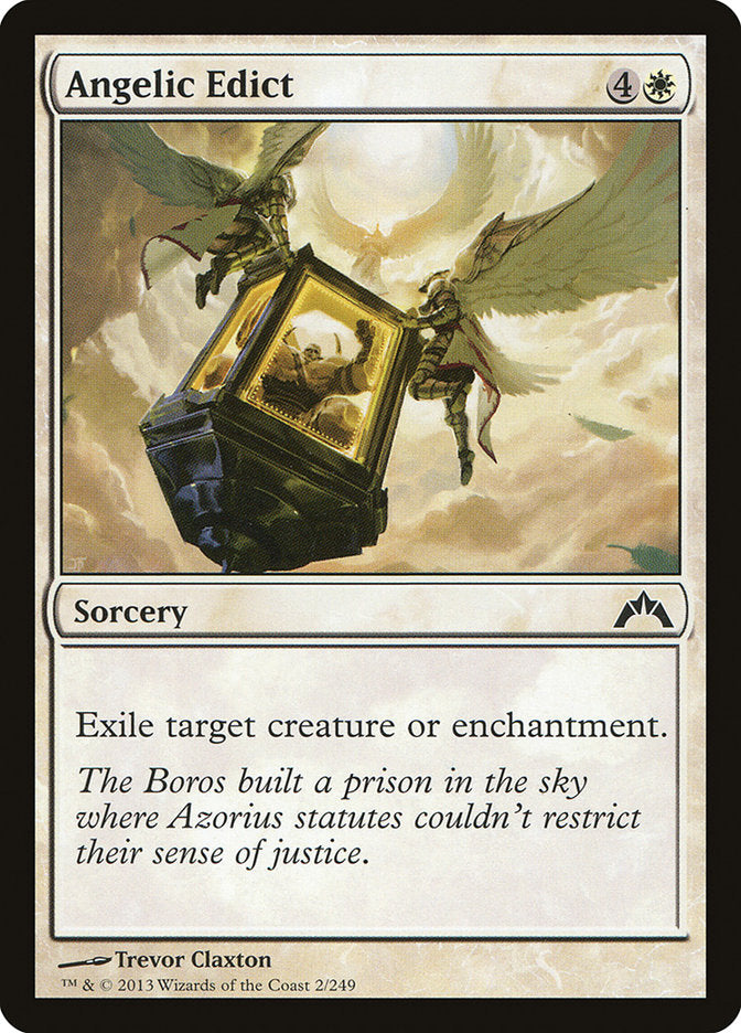 Angelic Edict [Gatecrash] | Boutique FDB TCG