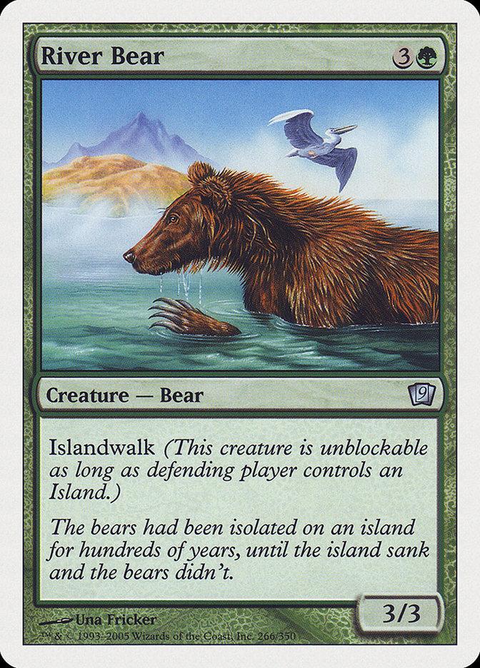 River Bear [Ninth Edition] | Boutique FDB TCG