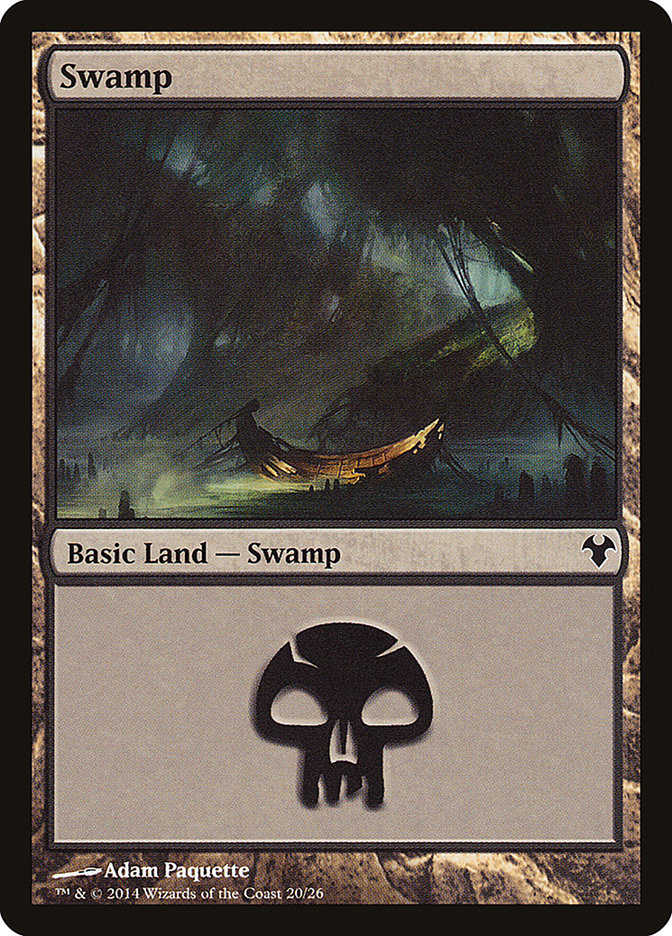 Swamp (20) [Modern Event Deck 2014] | Boutique FDB TCG