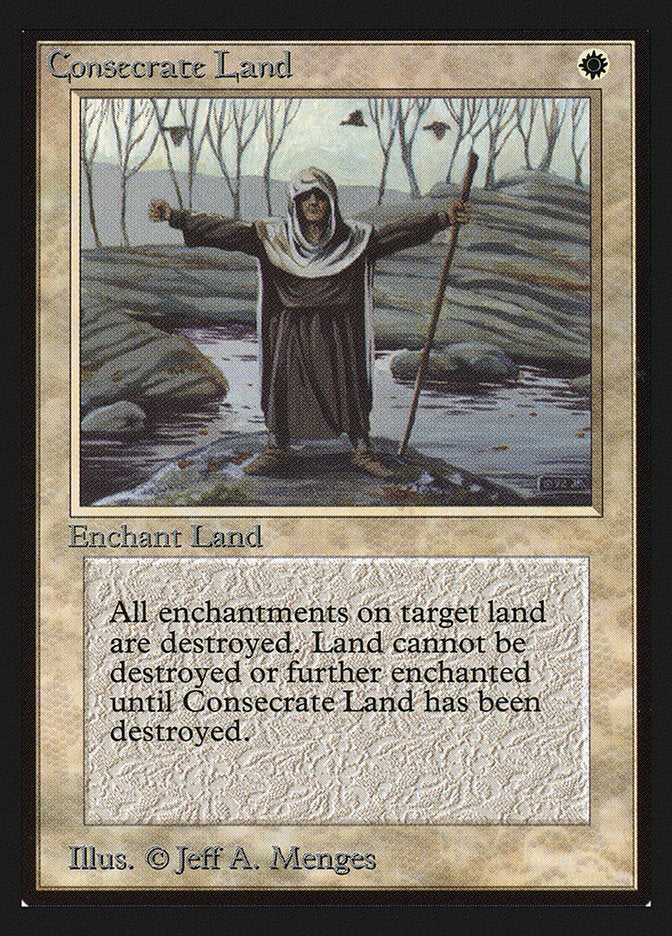 Consecrate Land [Collectors' Edition] | Boutique FDB TCG