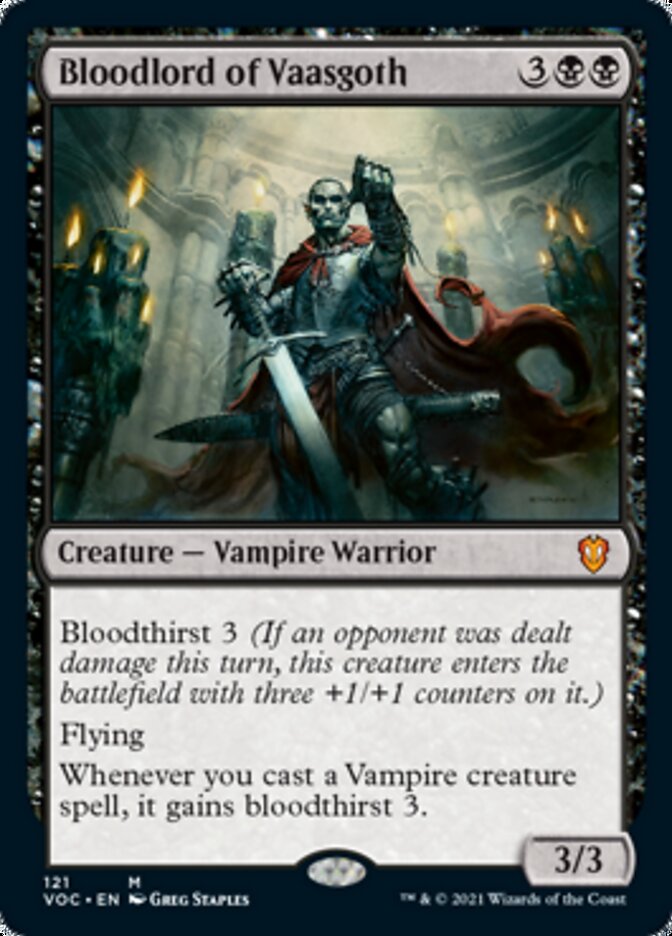 Bloodlord of Vaasgoth [Innistrad: Crimson Vow Commander] | Boutique FDB TCG