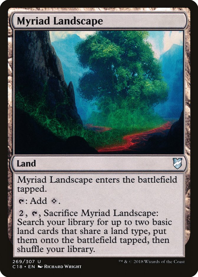 Myriad Landscape [Commander 2018] | Boutique FDB TCG