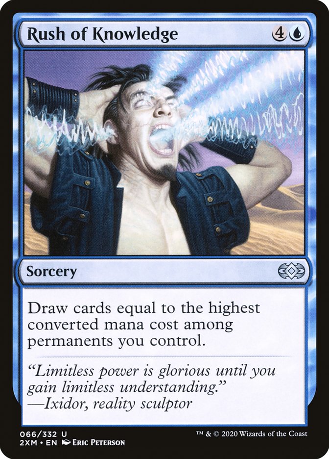 Rush of Knowledge [Double Masters] | Boutique FDB TCG