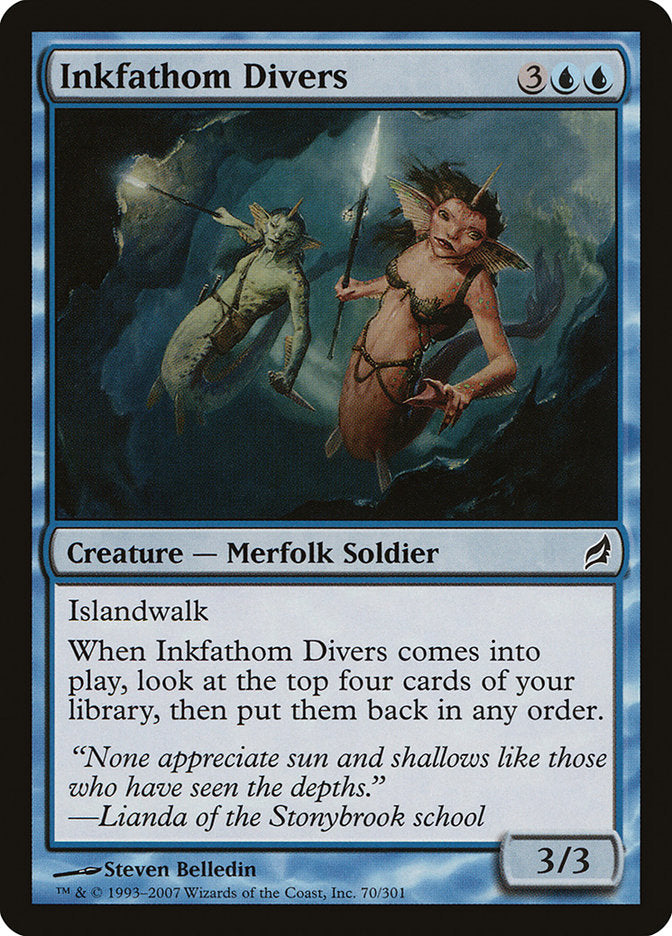 Inkfathom Divers [Lorwyn] | Boutique FDB TCG