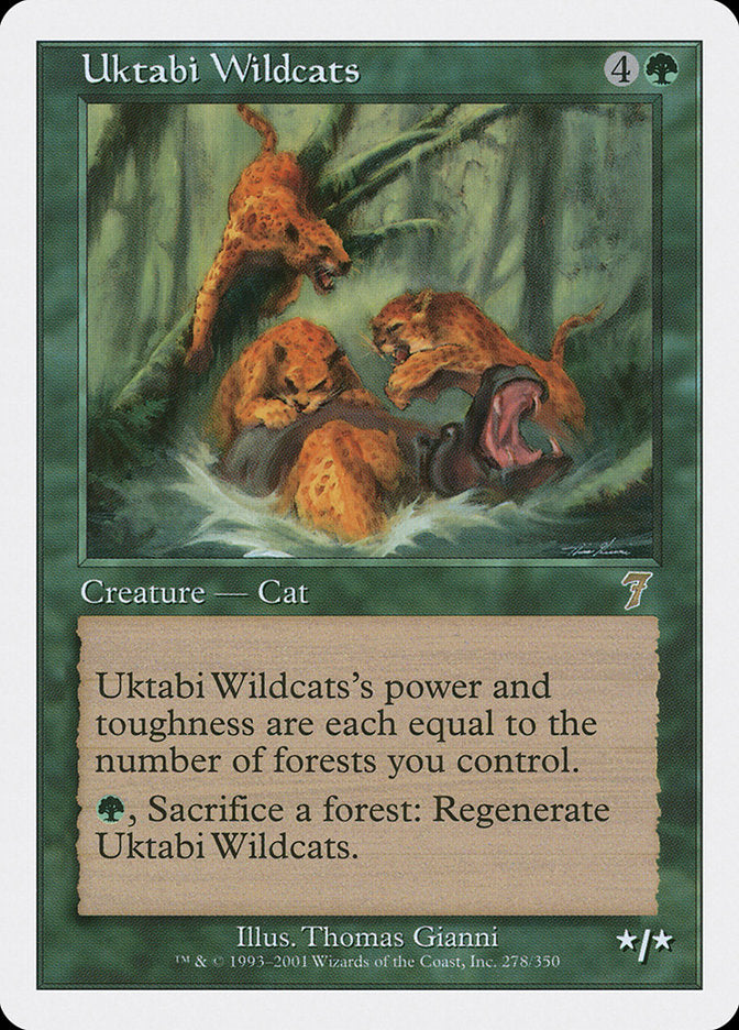 Uktabi Wildcats [Seventh Edition] | Boutique FDB TCG