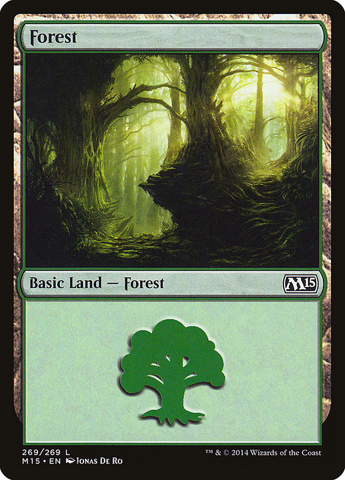 Forest (269) [Magic 2015] | Boutique FDB TCG