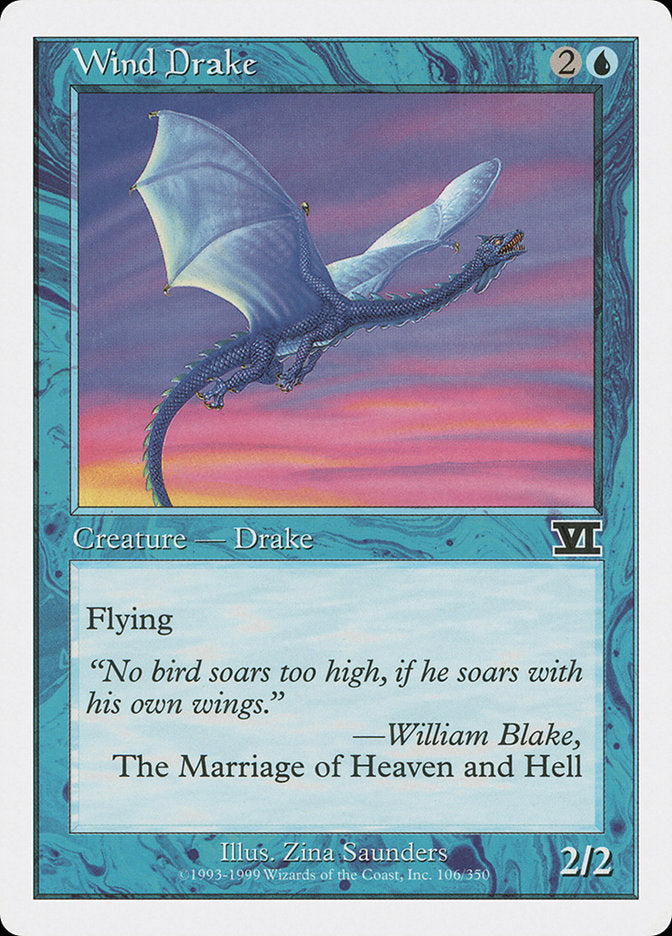 Wind Drake [Classic Sixth Edition] | Boutique FDB TCG