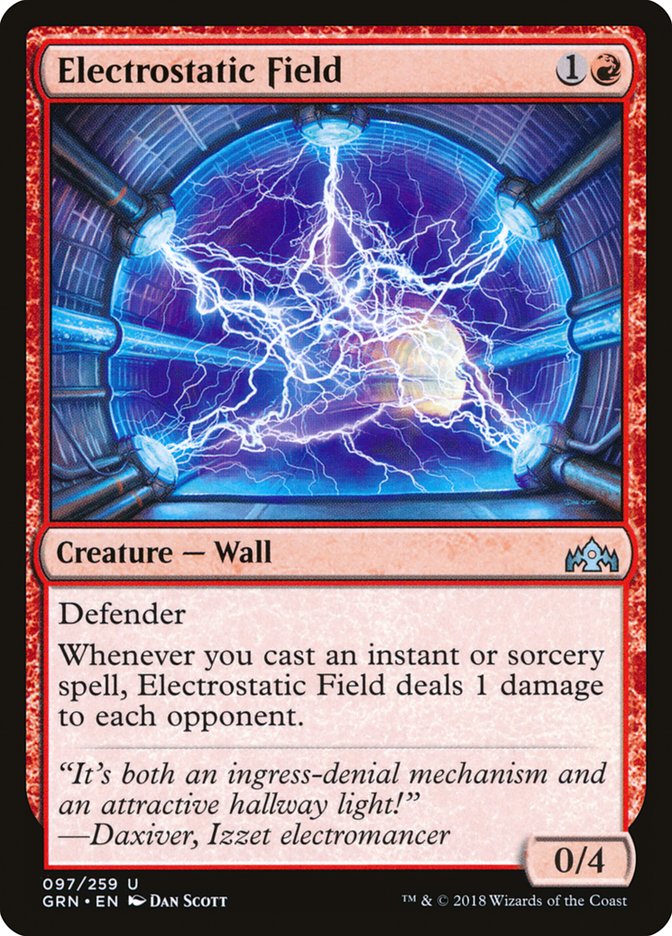 Electrostatic Field [Guilds of Ravnica] | Boutique FDB TCG