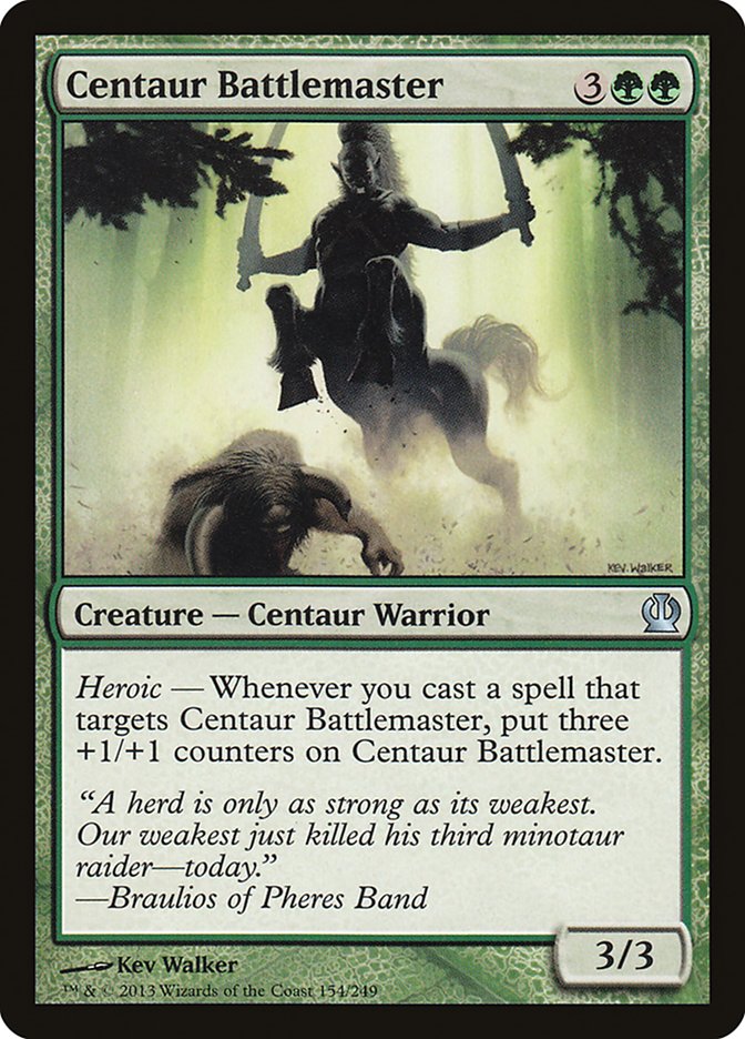 Centaur Battlemaster [Theros] | Boutique FDB TCG