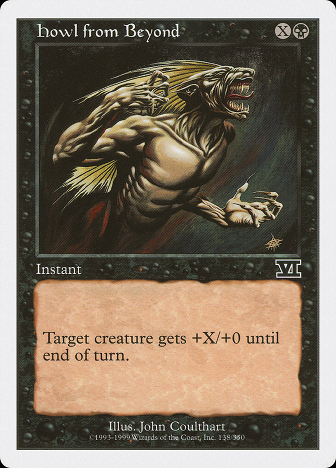 Howl from Beyond [Classic Sixth Edition] | Boutique FDB TCG