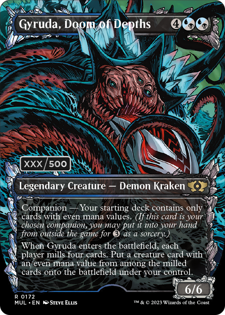 Gyruda, Doom of Depths (Serialized) [Multiverse Legends] | Boutique FDB TCG