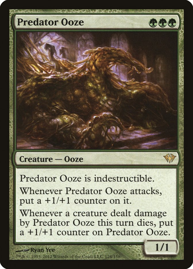 Predator Ooze [Dark Ascension] | Boutique FDB TCG