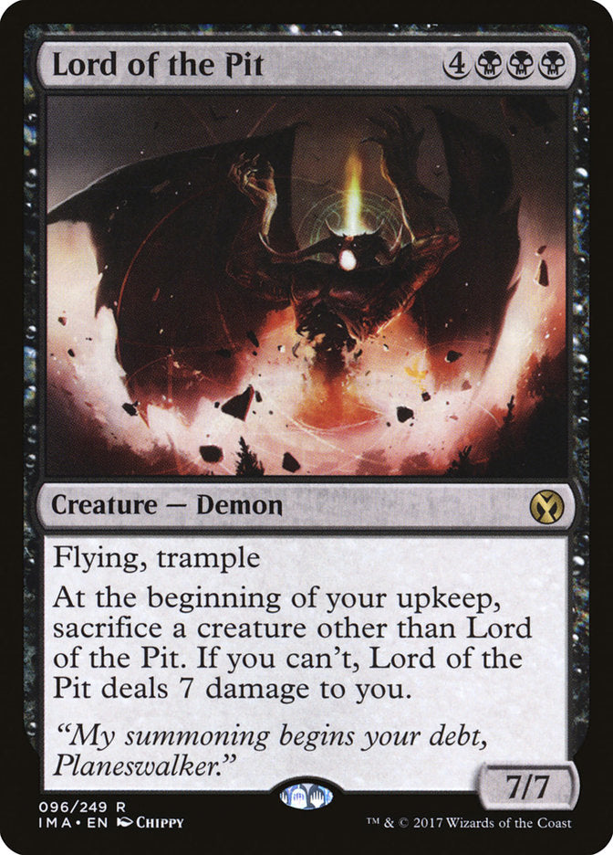 Lord of the Pit [Iconic Masters] | Boutique FDB TCG