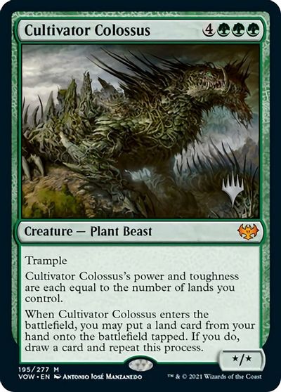 Cultivator Colossus (Promo Pack) [Innistrad: Crimson Vow Promos] | Boutique FDB TCG