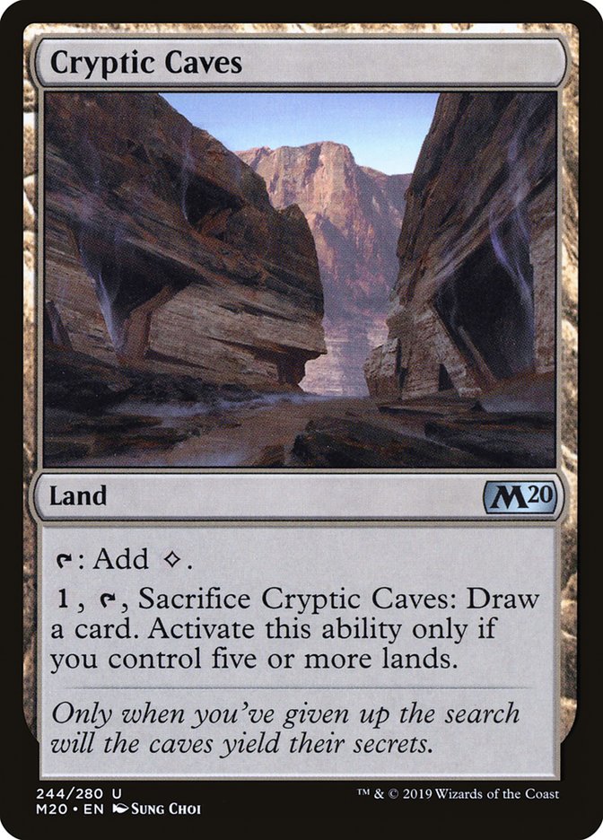 Cryptic Caves [Core Set 2020] | Boutique FDB TCG