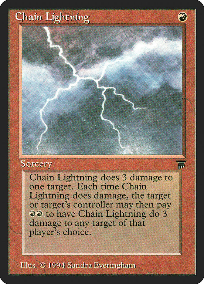 Chain Lightning [Legends] | Boutique FDB TCG