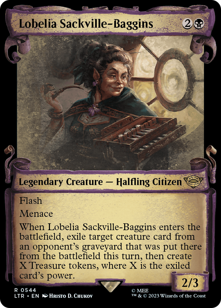 Lobelia Sackville-Baggins [The Lord of the Rings: Tales of Middle-Earth Showcase Scrolls] | Boutique FDB TCG