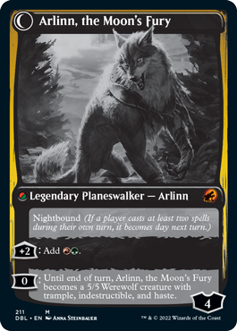 Arlinn, the Pack's Hope // Arlinn, the Moon's Fury [Innistrad: Double Feature] | Boutique FDB TCG