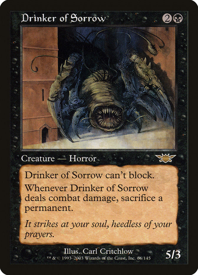 Drinker of Sorrow [Legions] | Boutique FDB TCG