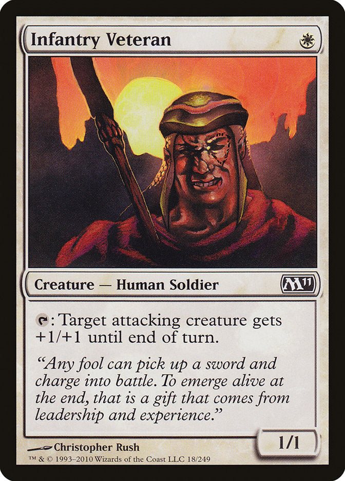 Infantry Veteran [Magic 2011] | Boutique FDB TCG