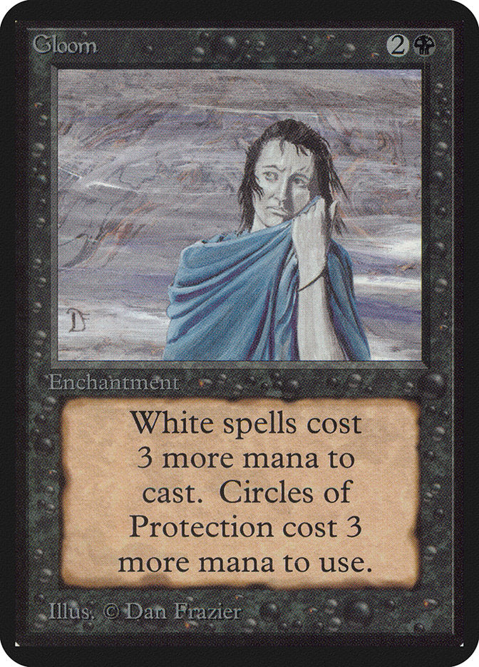Gloom [Alpha Edition] | Boutique FDB TCG