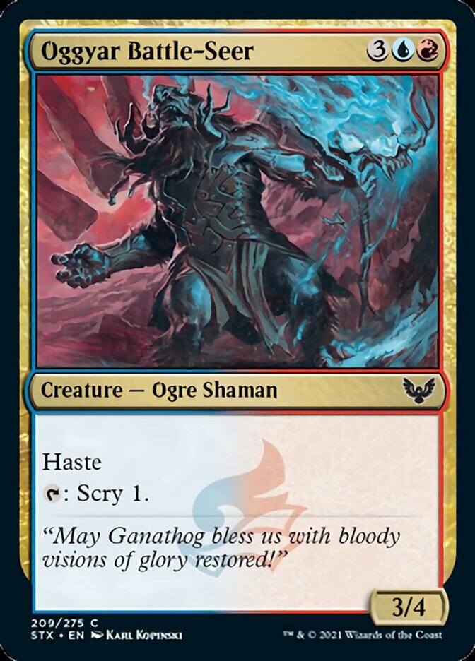 Oggyar Battle-Seer [Strixhaven: School of Mages] | Boutique FDB TCG