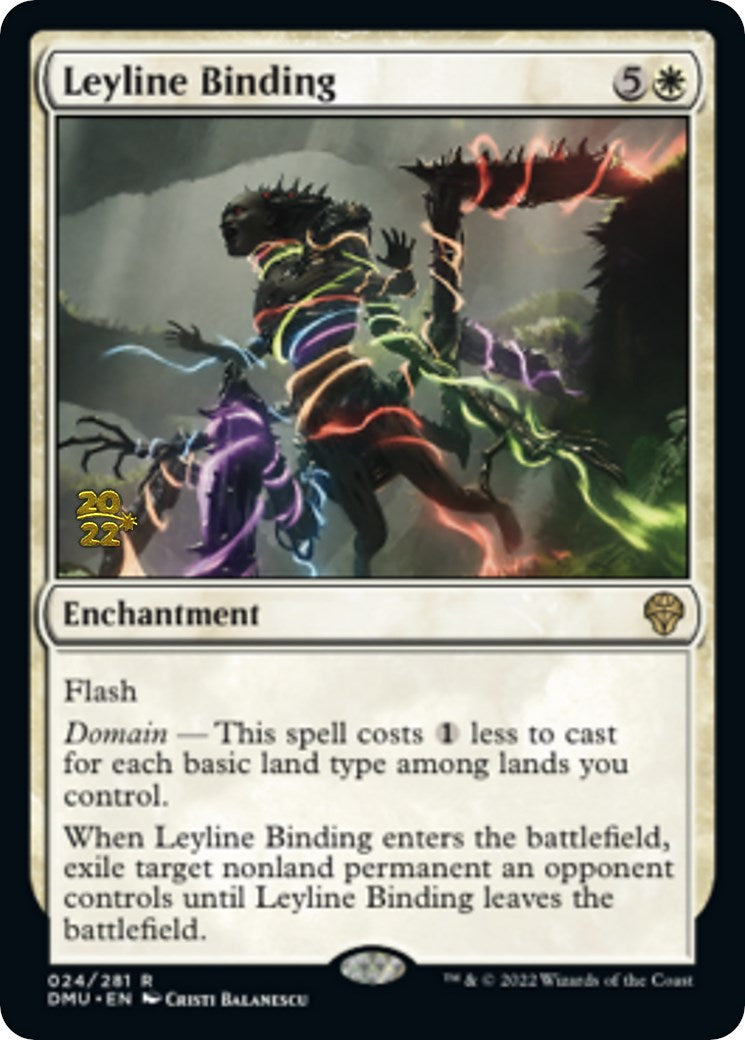 Leyline Binding [Dominaria United Prerelease Promos] | Boutique FDB TCG