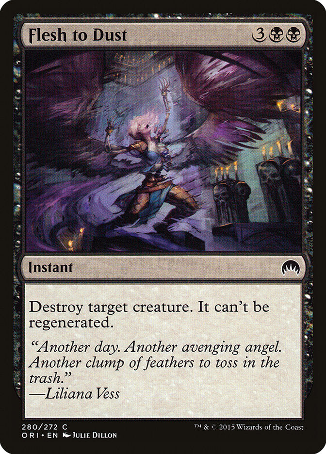 Flesh to Dust [Magic Origins] | Boutique FDB TCG