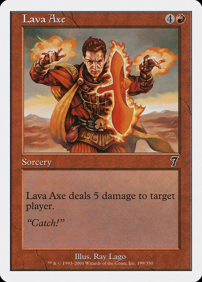 Lava Axe [Seventh Edition] | Boutique FDB TCG