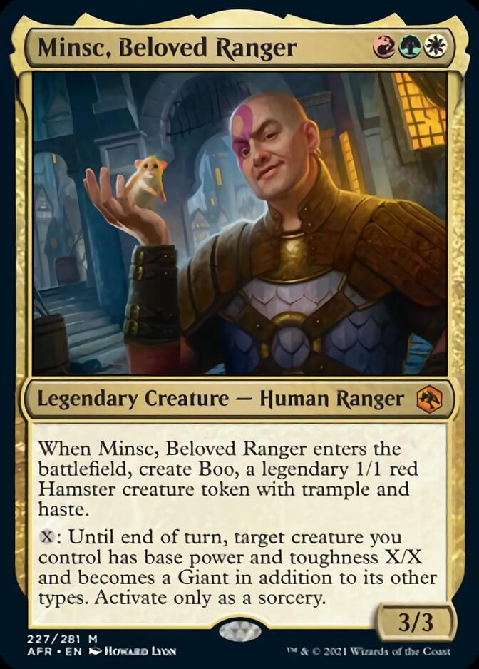 Minsc, Beloved Ranger [Dungeons & Dragons: Adventures in the Forgotten Realms] | Boutique FDB TCG