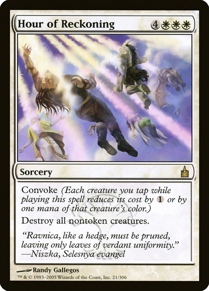 Hour of Reckoning [Ravnica: City of Guilds] | Boutique FDB TCG