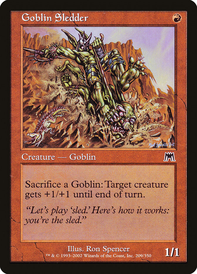 Goblin Sledder [Onslaught] | Boutique FDB TCG