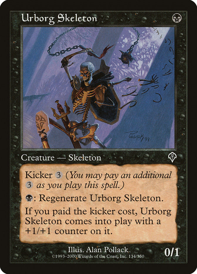 Urborg Skeleton [Invasion] | Boutique FDB TCG