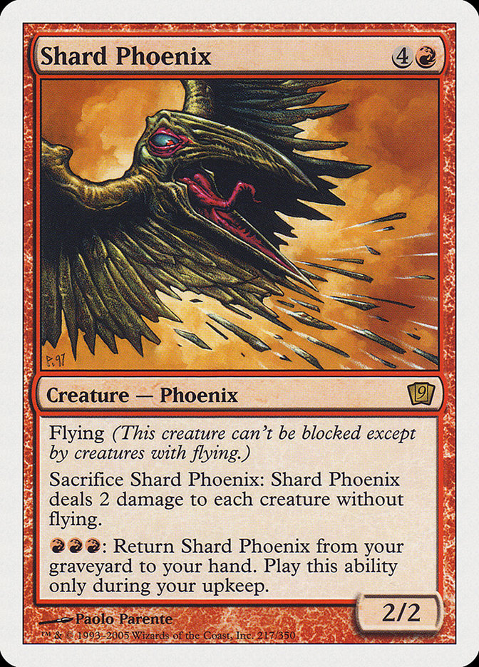 Shard Phoenix [Ninth Edition] | Boutique FDB TCG