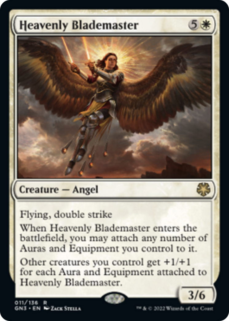 Heavenly Blademaster [Game Night: Free-for-All] | Boutique FDB TCG