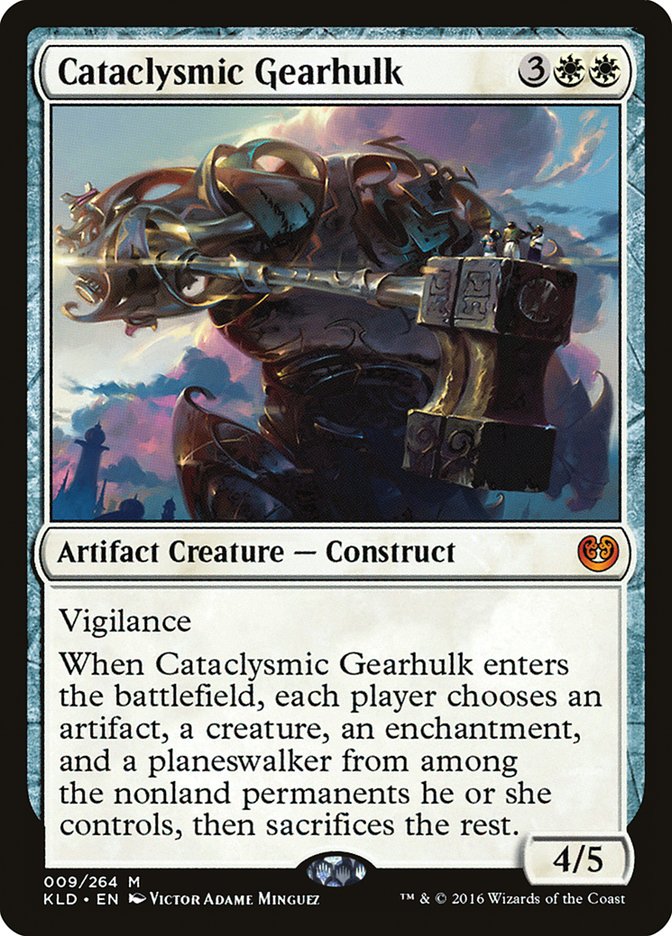 Cataclysmic Gearhulk [Kaladesh] | Boutique FDB TCG