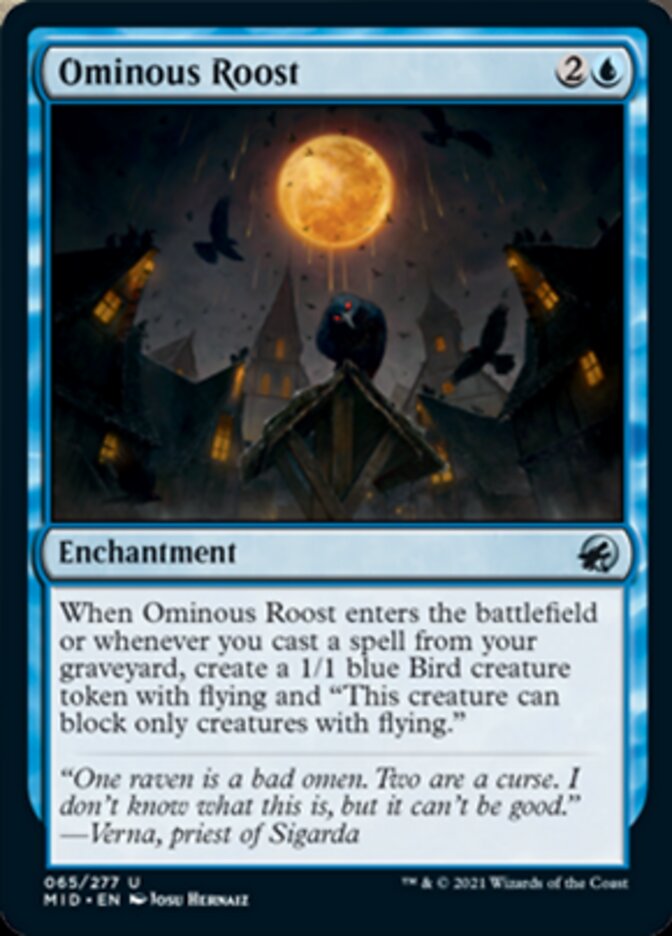 Ominous Roost [Innistrad: Midnight Hunt] | Boutique FDB TCG