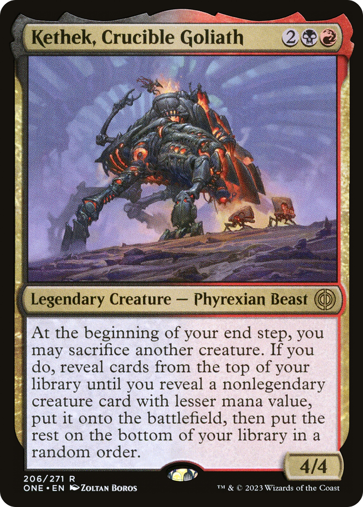 Kethek, Crucible Goliath [Phyrexia: All Will Be One] | Boutique FDB TCG