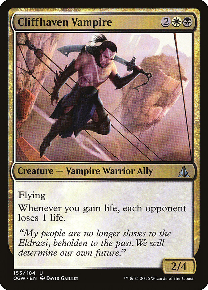 Cliffhaven Vampire [Oath of the Gatewatch] | Boutique FDB TCG