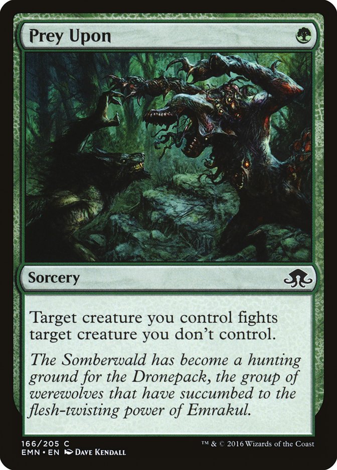 Prey Upon [Eldritch Moon] | Boutique FDB TCG