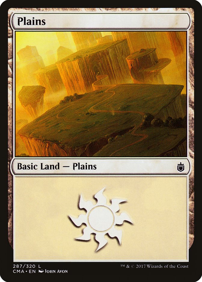 Plains (287) [Commander Anthology] | Boutique FDB TCG