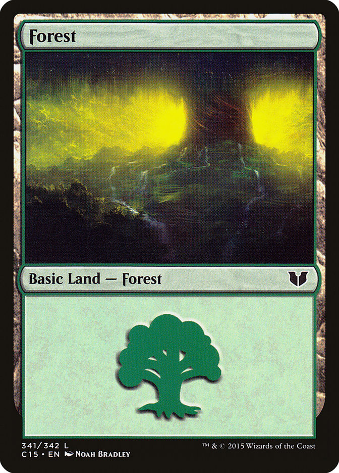 Forest (341) [Commander 2015] | Boutique FDB TCG