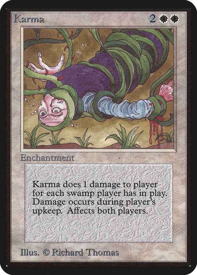 Karma [Alpha Edition] | Boutique FDB TCG