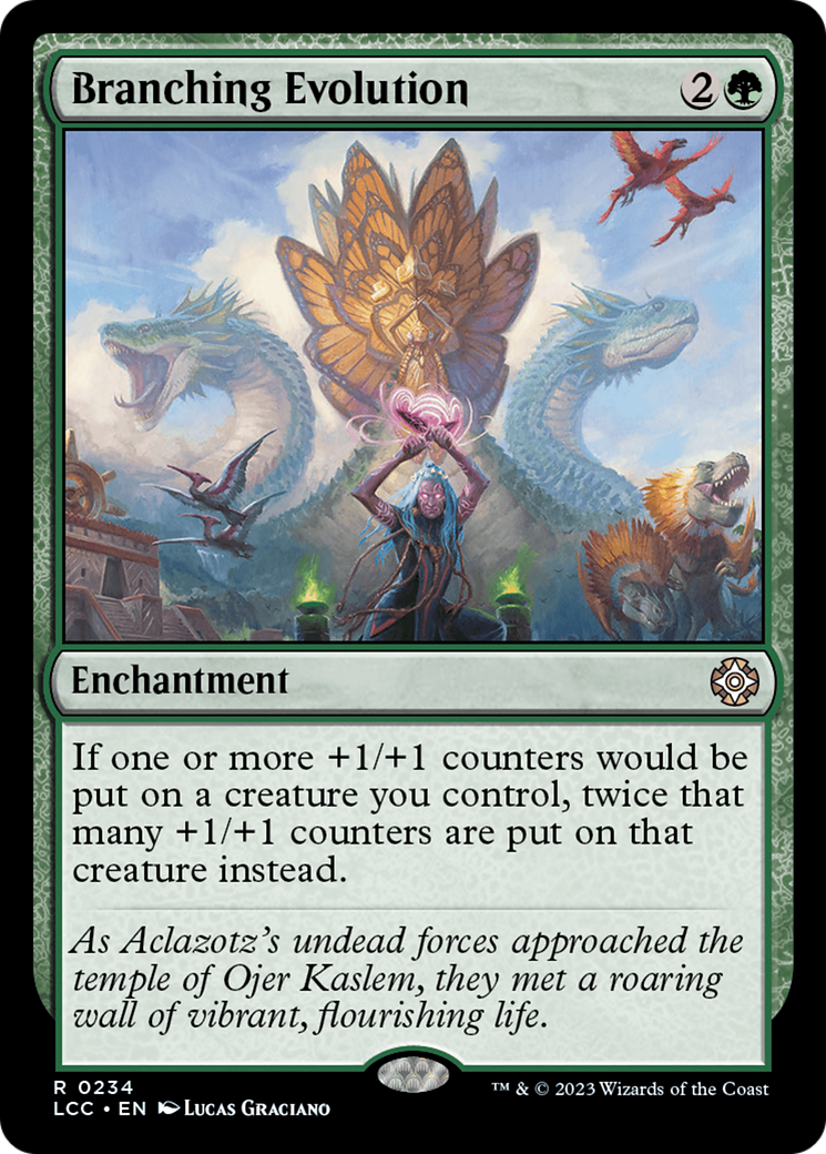 Branching Evolution [The Lost Caverns of Ixalan Commander] | Boutique FDB TCG