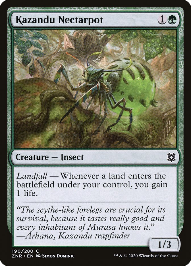 Kazandu Nectarpot [Zendikar Rising] | Boutique FDB TCG