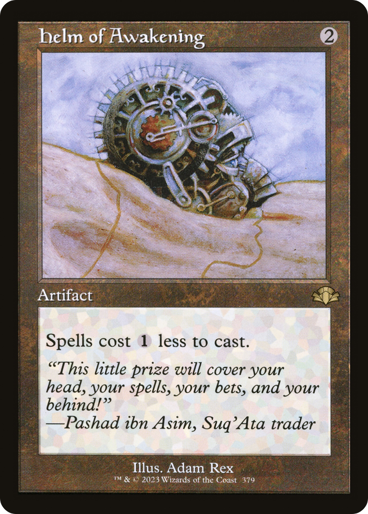 Helm of Awakening (Retro) [Dominaria Remastered] | Boutique FDB TCG
