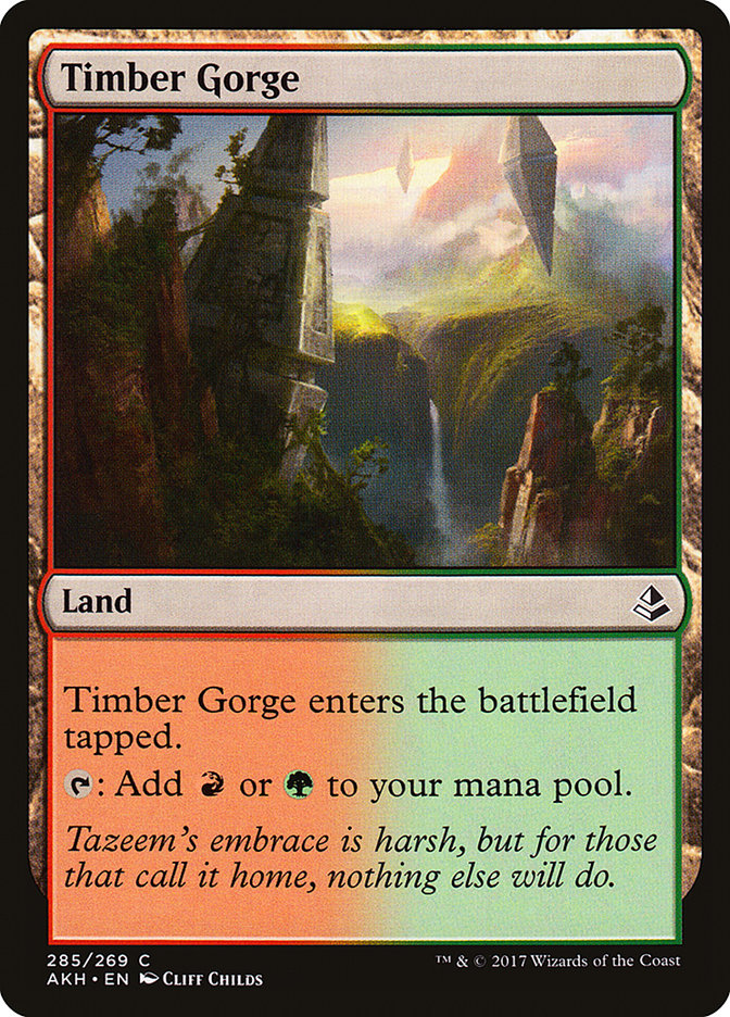 Timber Gorge [Amonkhet] | Boutique FDB TCG