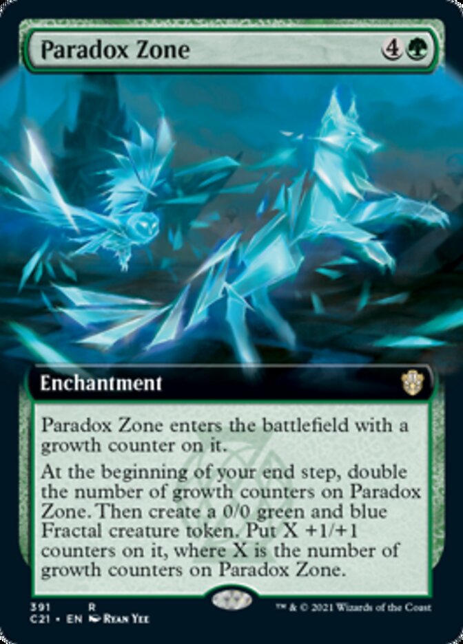 Paradox Zone (Extended Art) [Commander 2021] | Boutique FDB TCG